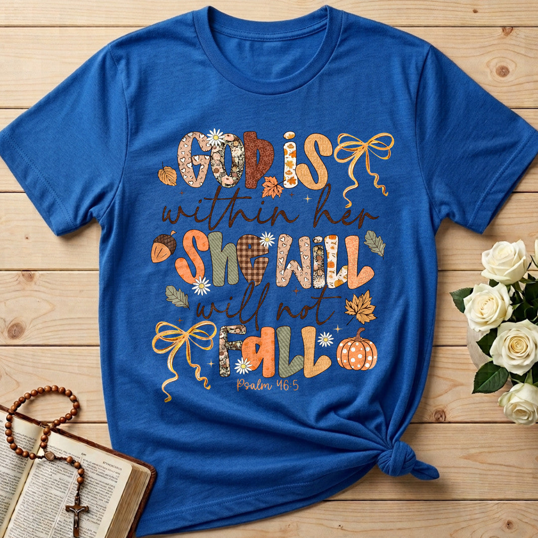 God Is Within Her She Will Not Fall Psalm 46.5 18