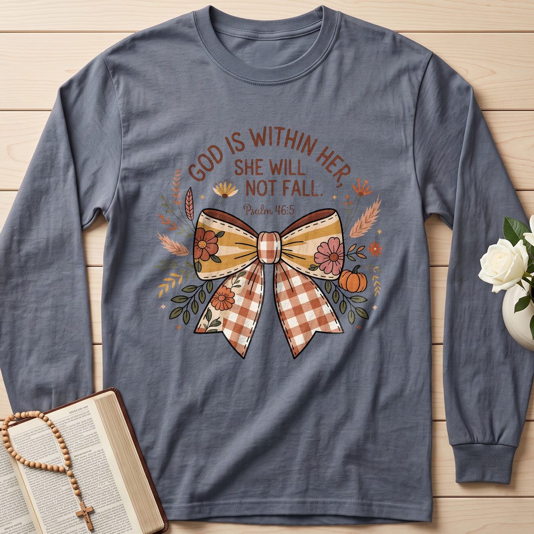 God Is Within Her She Will Not Fall Psalm 46.5 20