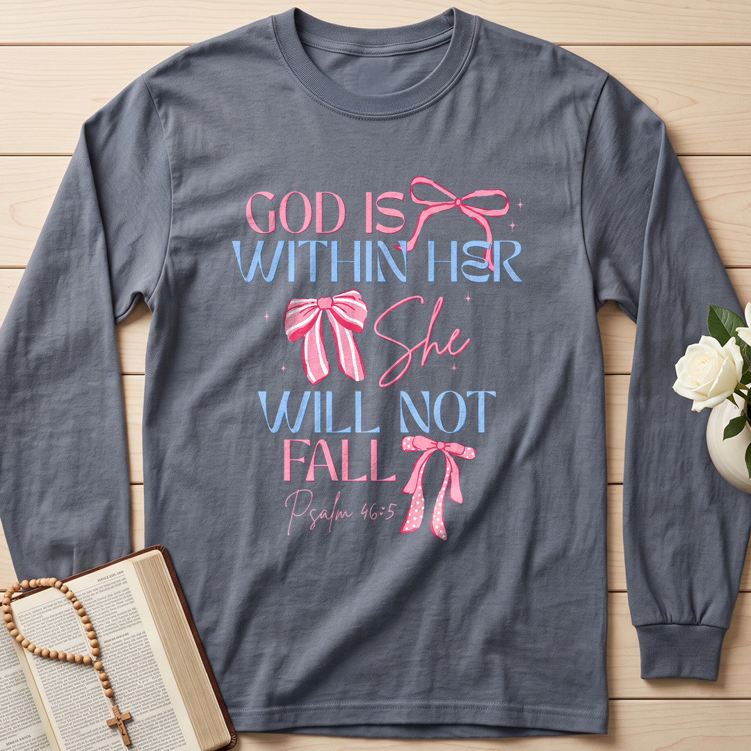 God Is Within Her She Will Not Fall Psalm 46.5 21