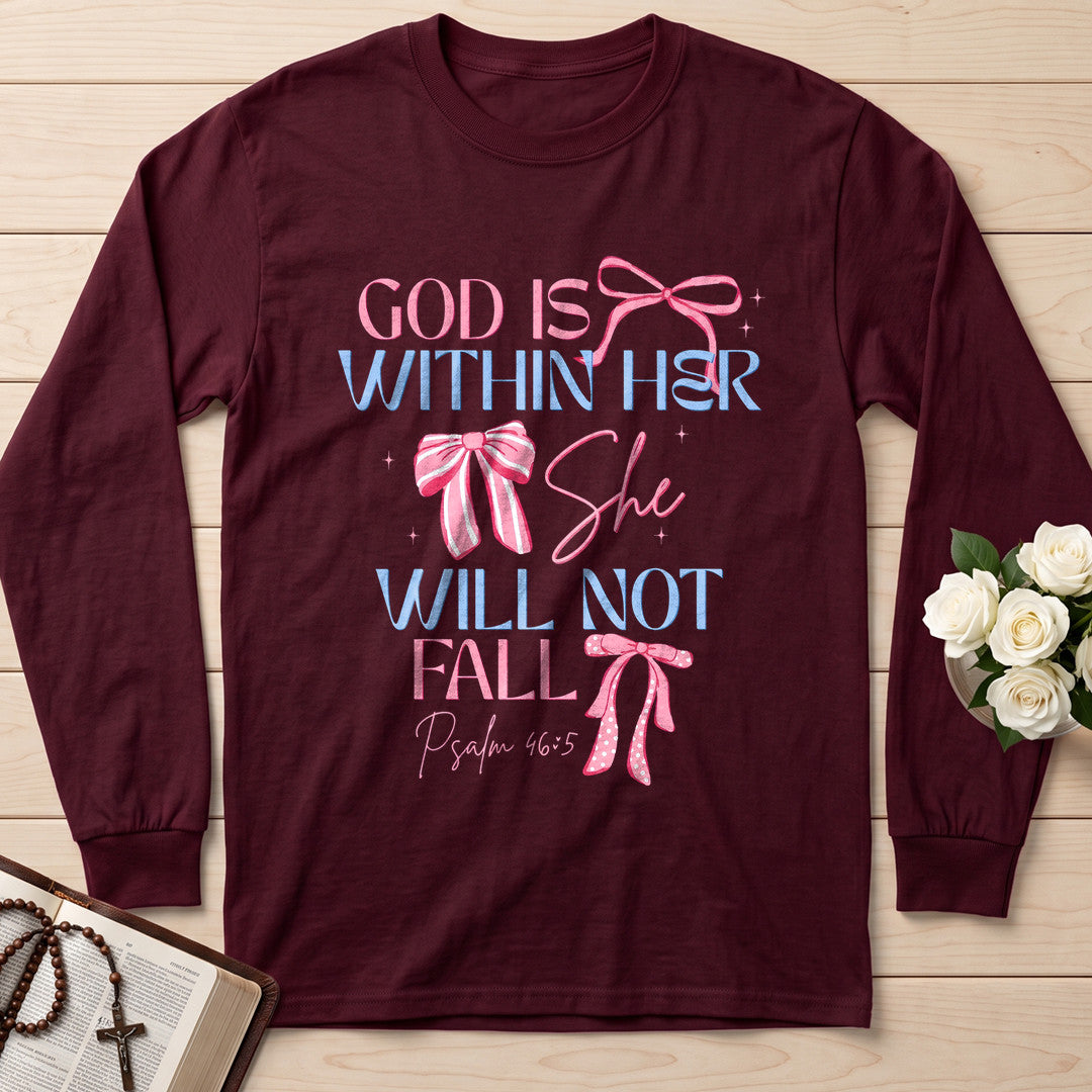 God Is Within Her She Will Not Fall Psalm 46.5 21