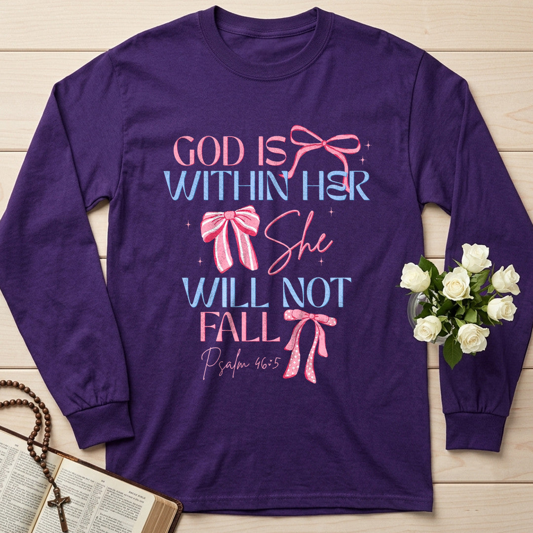 God Is Within Her She Will Not Fall Psalm 46.5 21