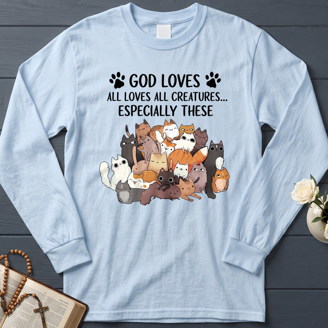 God Loves All Loves All Creatures Especially These 01