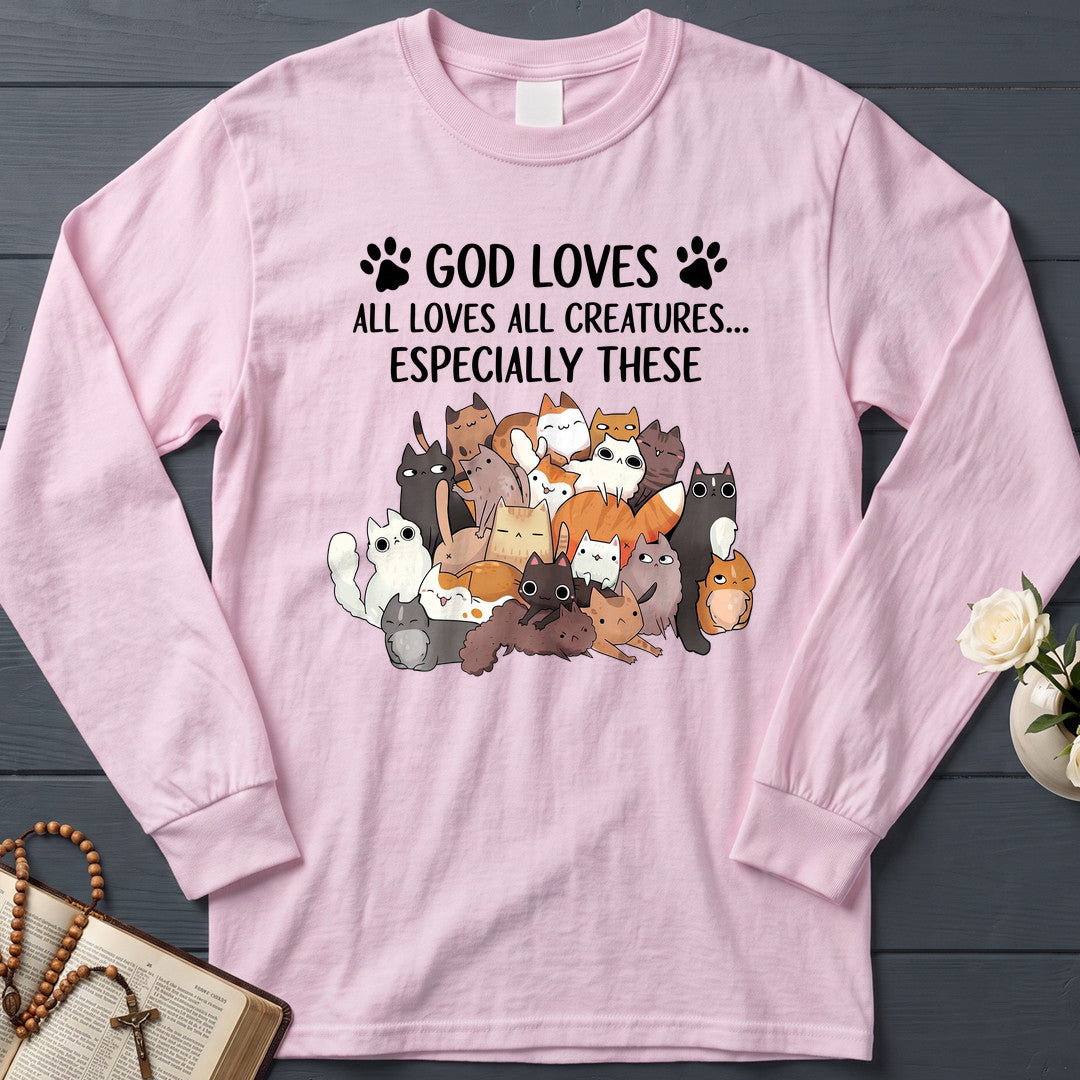 God Loves All Loves All Creatures Especially These 01