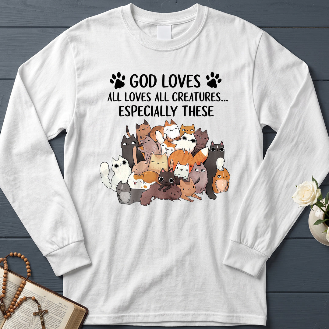 God Loves All Loves All Creatures Especially These 01