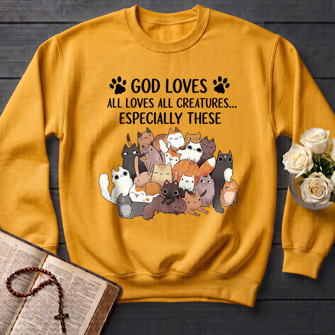 God Loves All Loves All Creatures Especially These 01