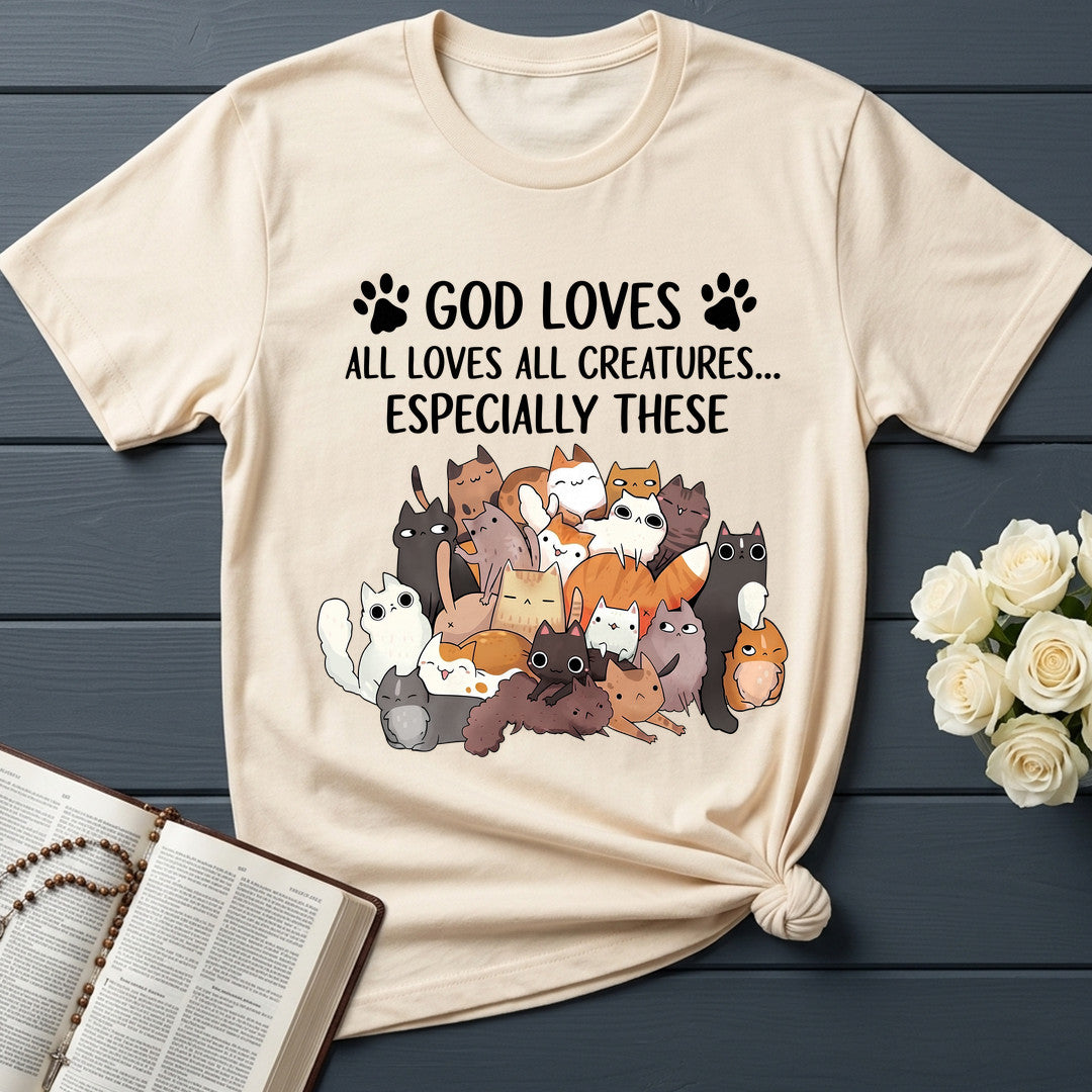 God Loves All Loves All Creatures Especially These 01