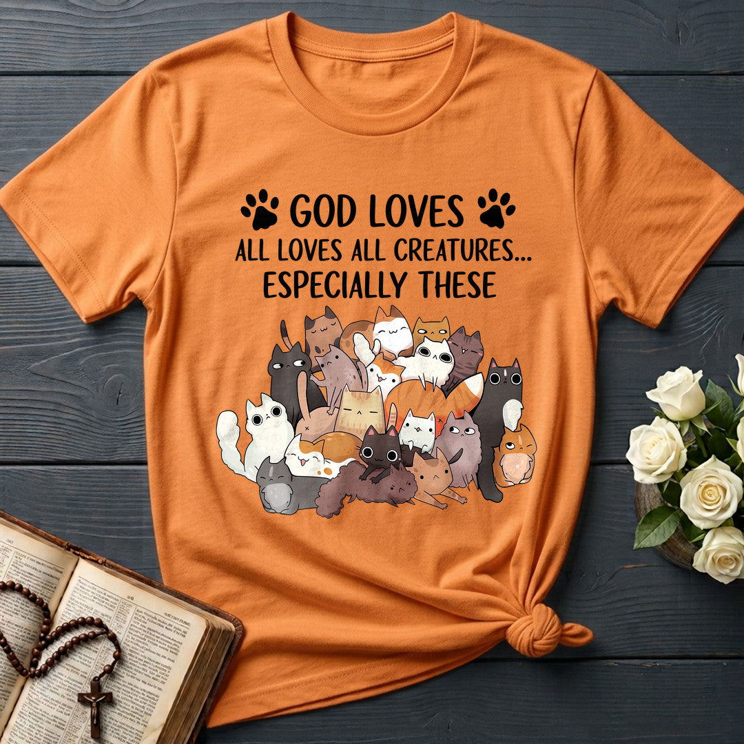God Loves All Loves All Creatures Especially These 01