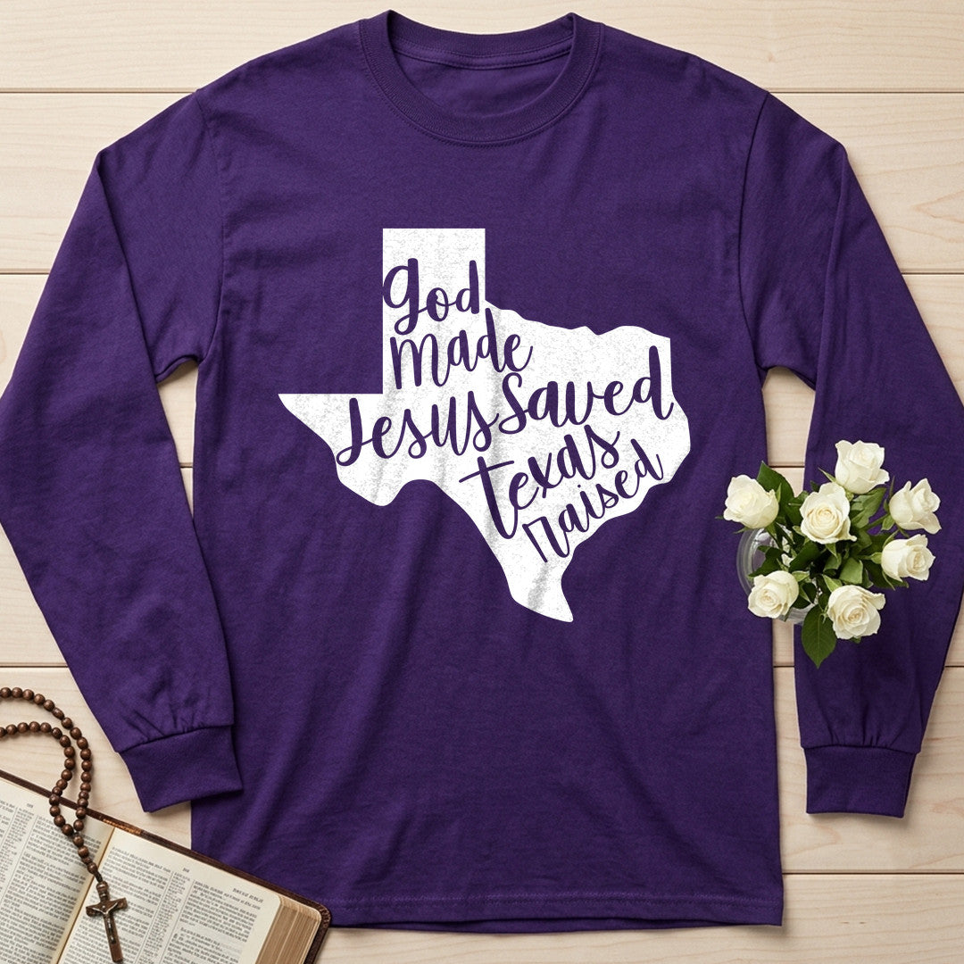 God Made Jesus Saved Texas Raised 02