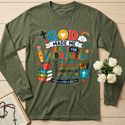 God Made Me Ready For Kindergarten 01