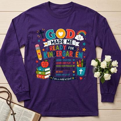 God Made Me Ready For Kindergarten 01