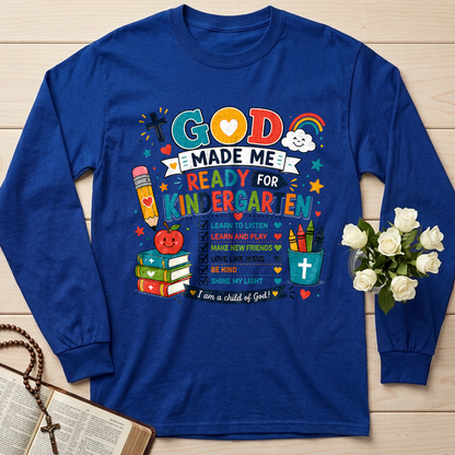 God Made Me Ready For Kindergarten 01