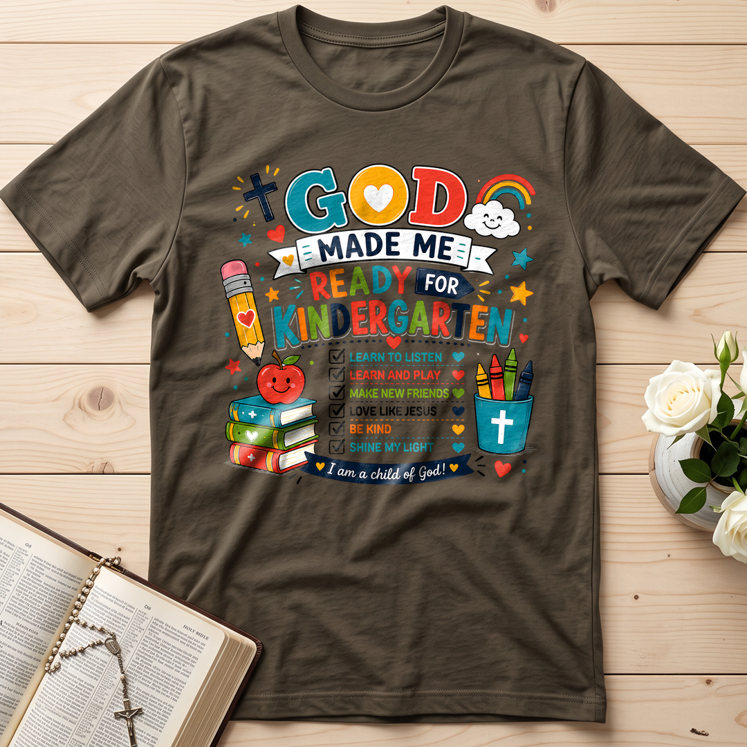God Made Me Ready For Kindergarten 01