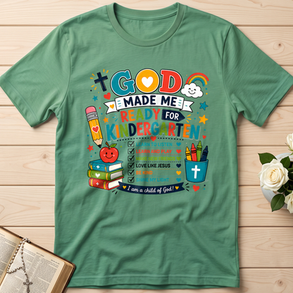 God Made Me Ready For Kindergarten 01
