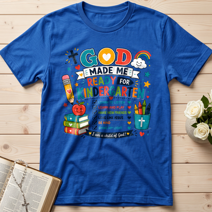 God Made Me Ready For Kindergarten 01