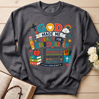 God Made Me Ready For Kindergarten 01