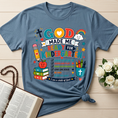 God Made Me Ready For Kindergarten 01