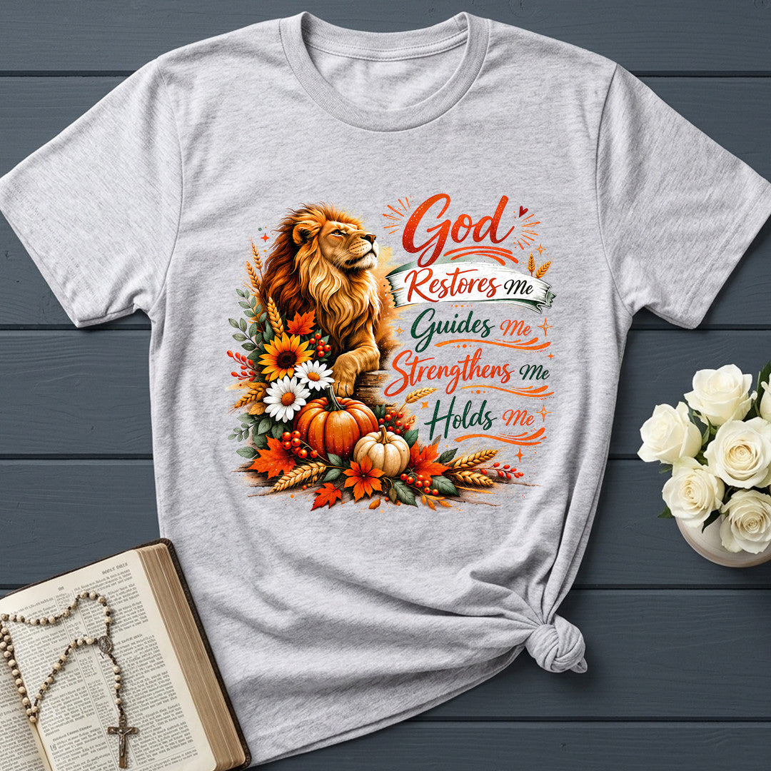 God Restores Me Guides Me Strengthens Me Holds Me 01