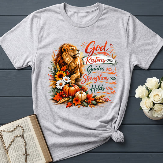 God Restores Me Guides Me Strengthens Me Holds Me 01