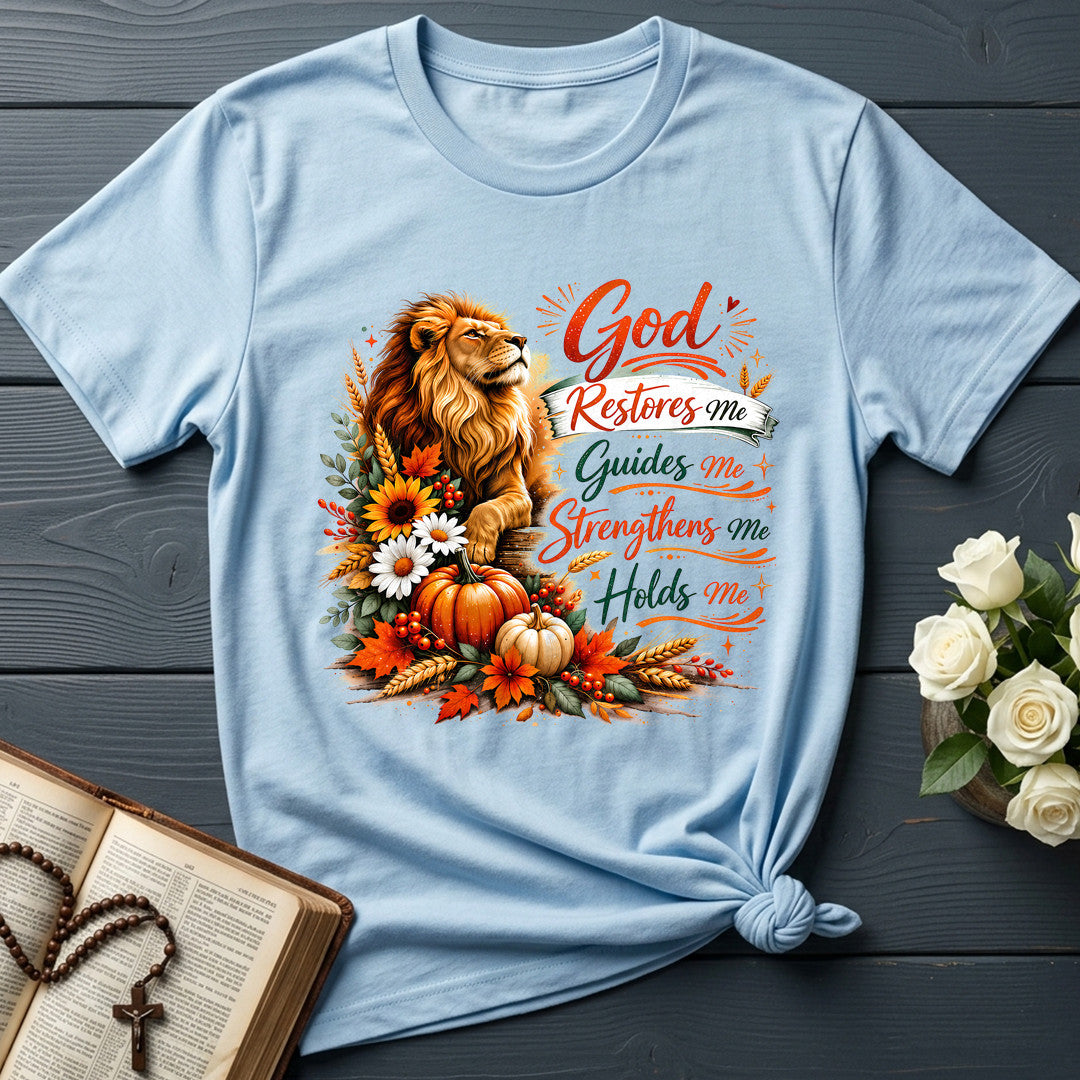 God Restores Me Guides Me Strengthens Me Holds Me 01