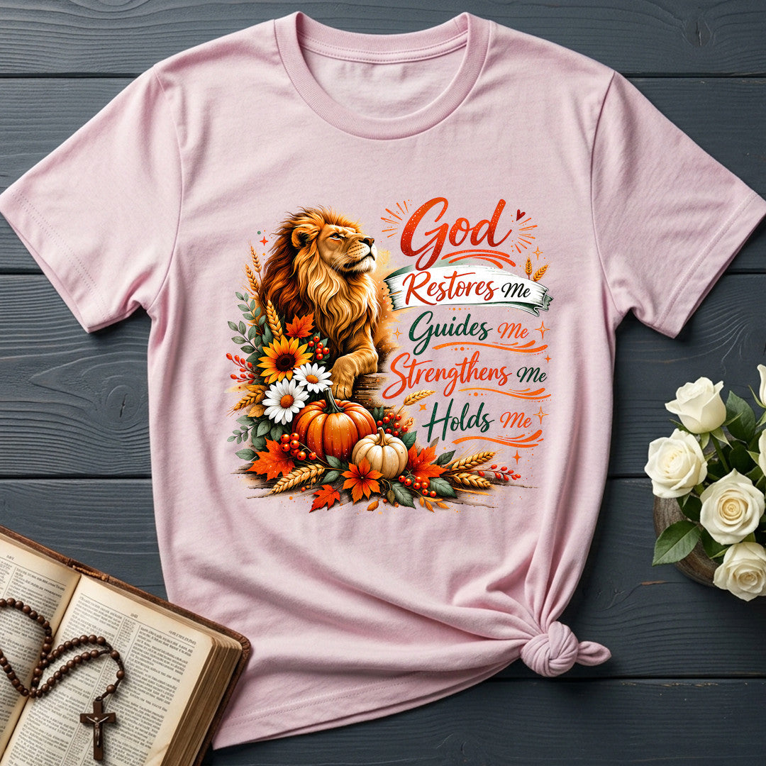 God Restores Me Guides Me Strengthens Me Holds Me 01