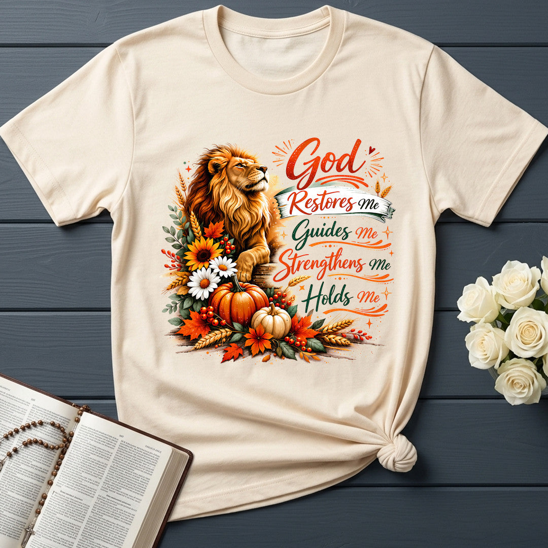 God Restores Me Guides Me Strengthens Me Holds Me 01