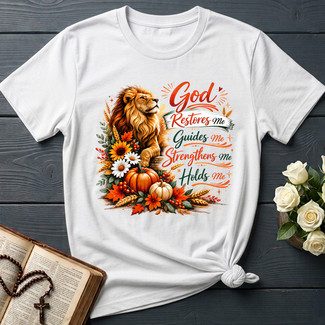 God Restores Me Guides Me Strengthens Me Holds Me 01