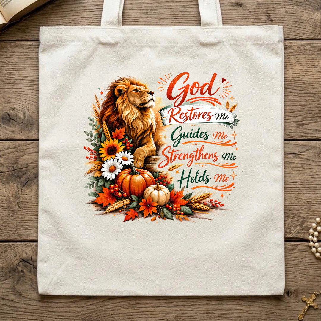 God Restores Me Guides Me Strengthens Me Holds Me 01
