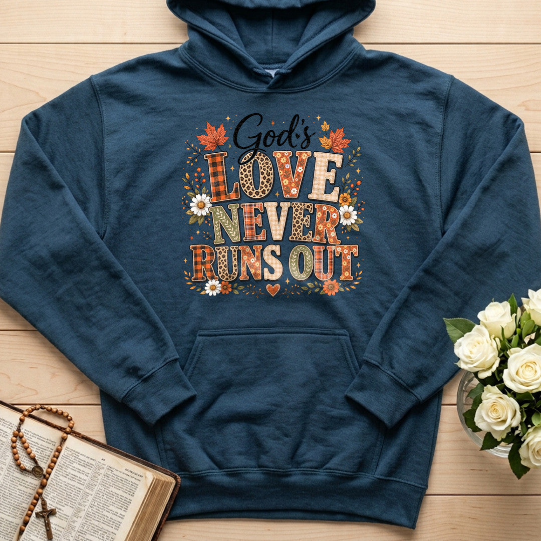 God's Love Never Runs Out 01