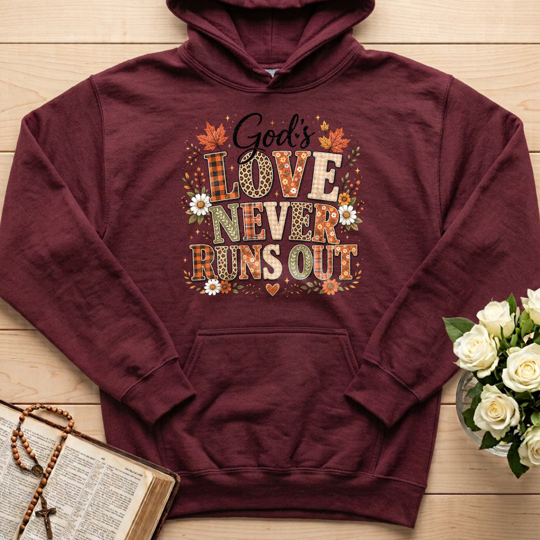 God's Love Never Runs Out 01