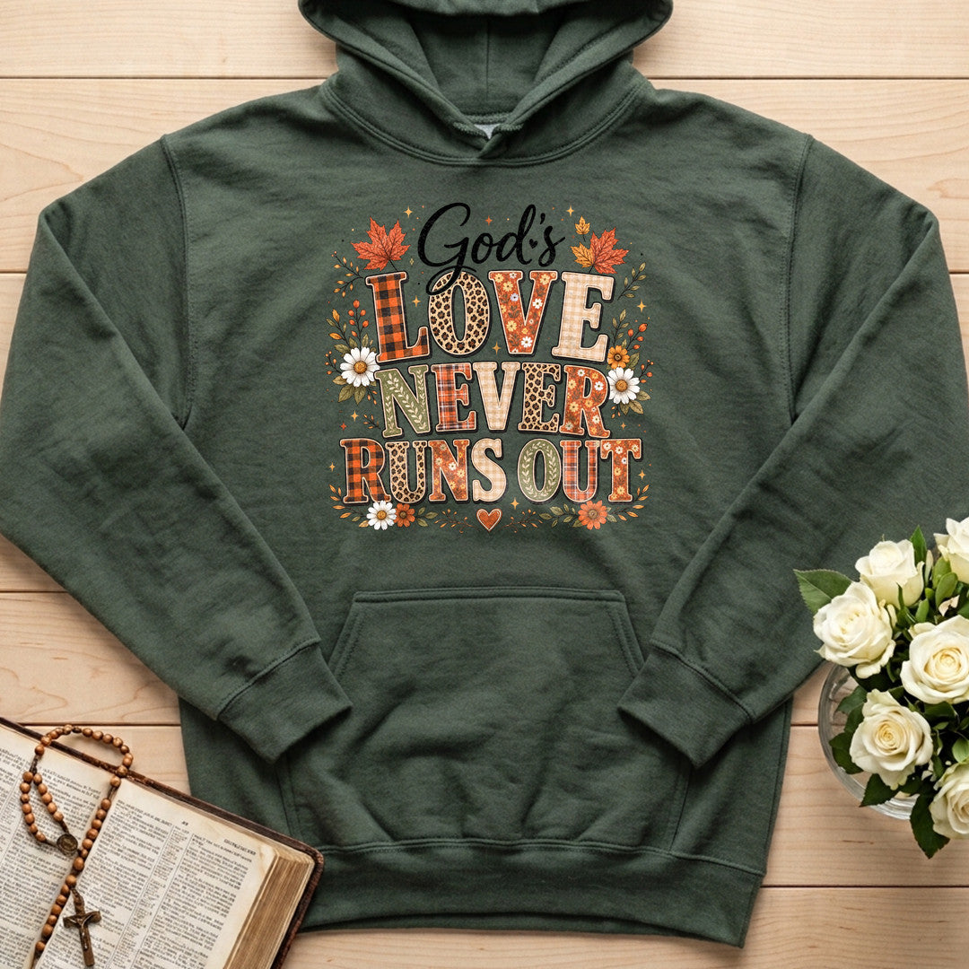 God's Love Never Runs Out 01
