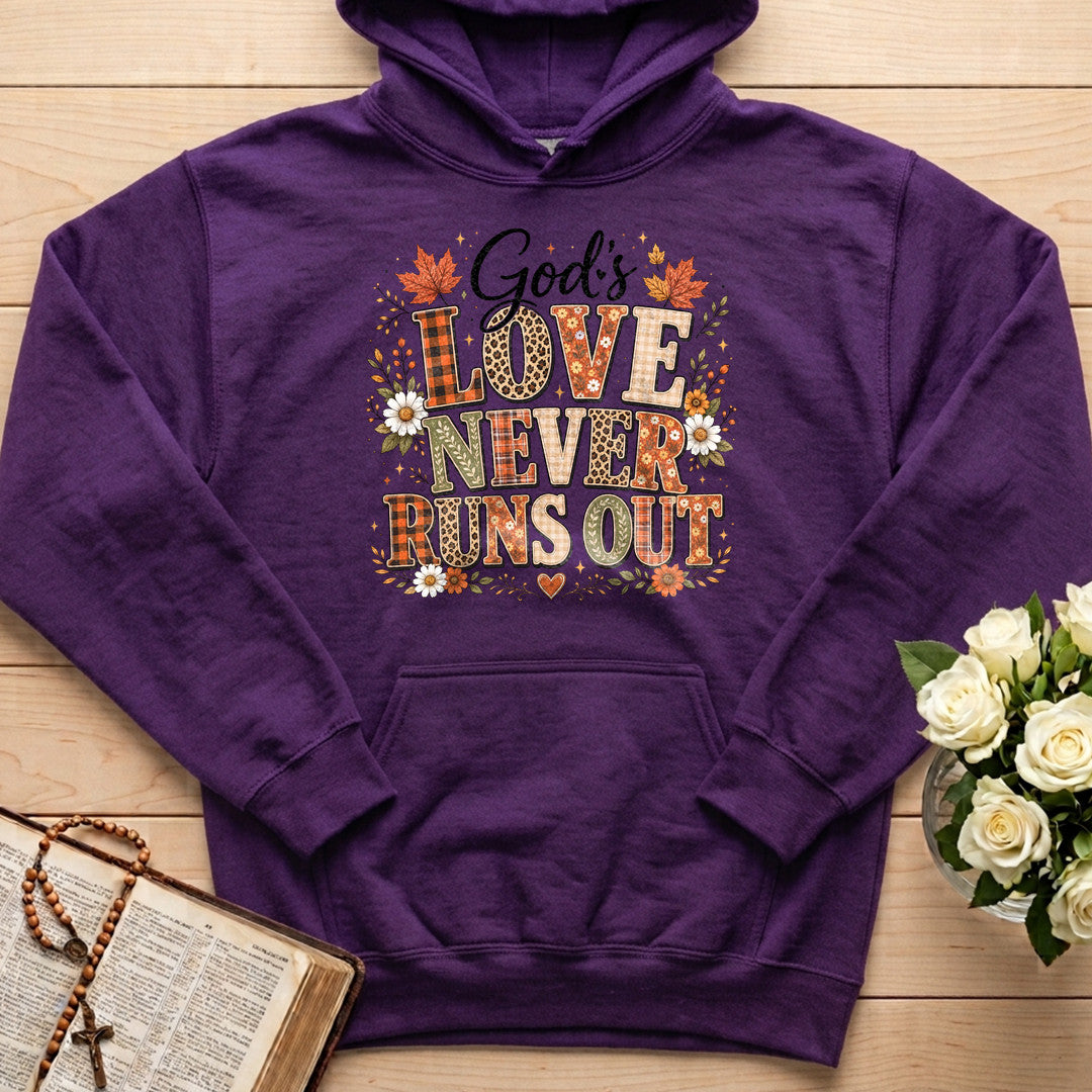 God's Love Never Runs Out 01