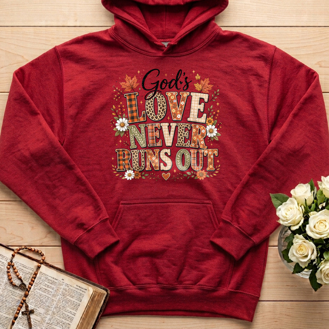God's Love Never Runs Out 01