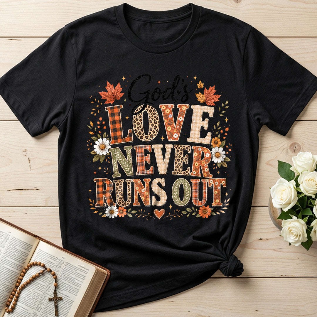 God's Love Never Runs Out 01