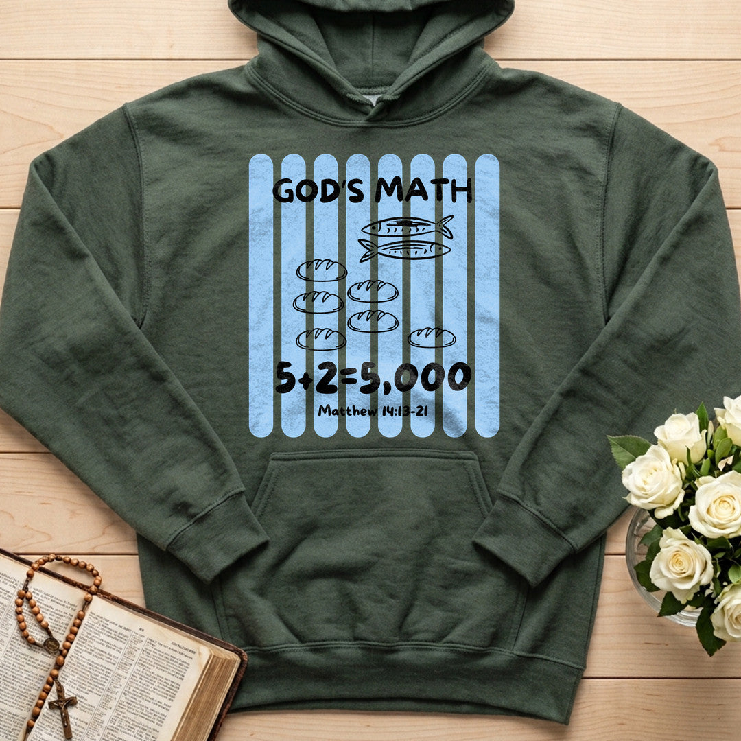 God's Math 5+2=5000 Matthew 14.13-21 01