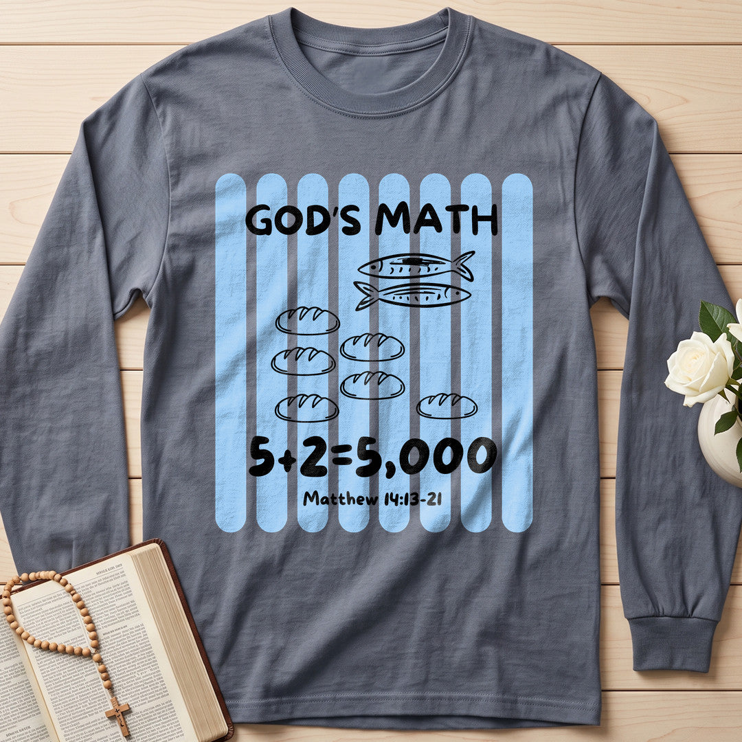 God's Math 5+2=5000 Matthew 14.13-21 01