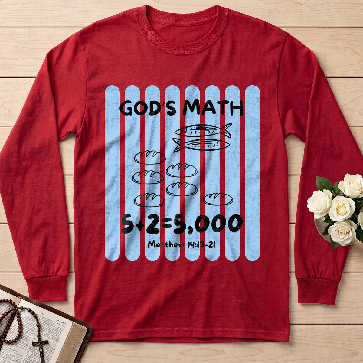 God's Math 5+2=5000 Matthew 14.13-21 01