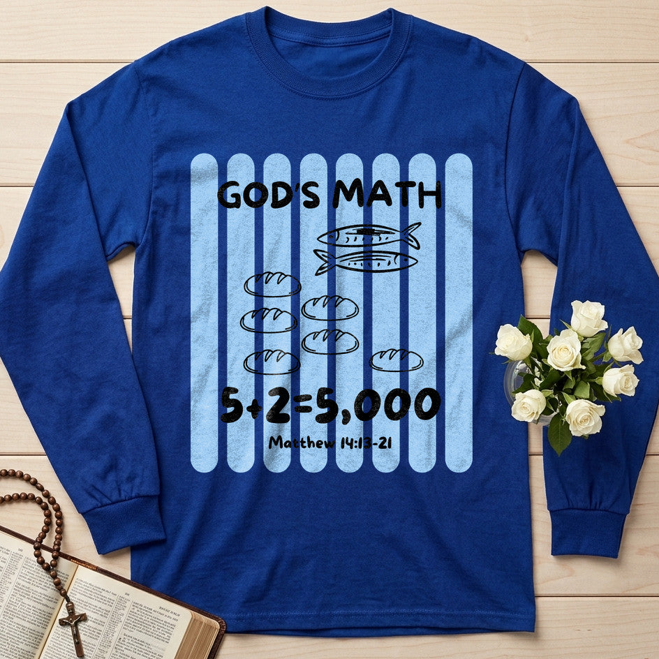 God's Math 5+2=5000 Matthew 14.13-21 01