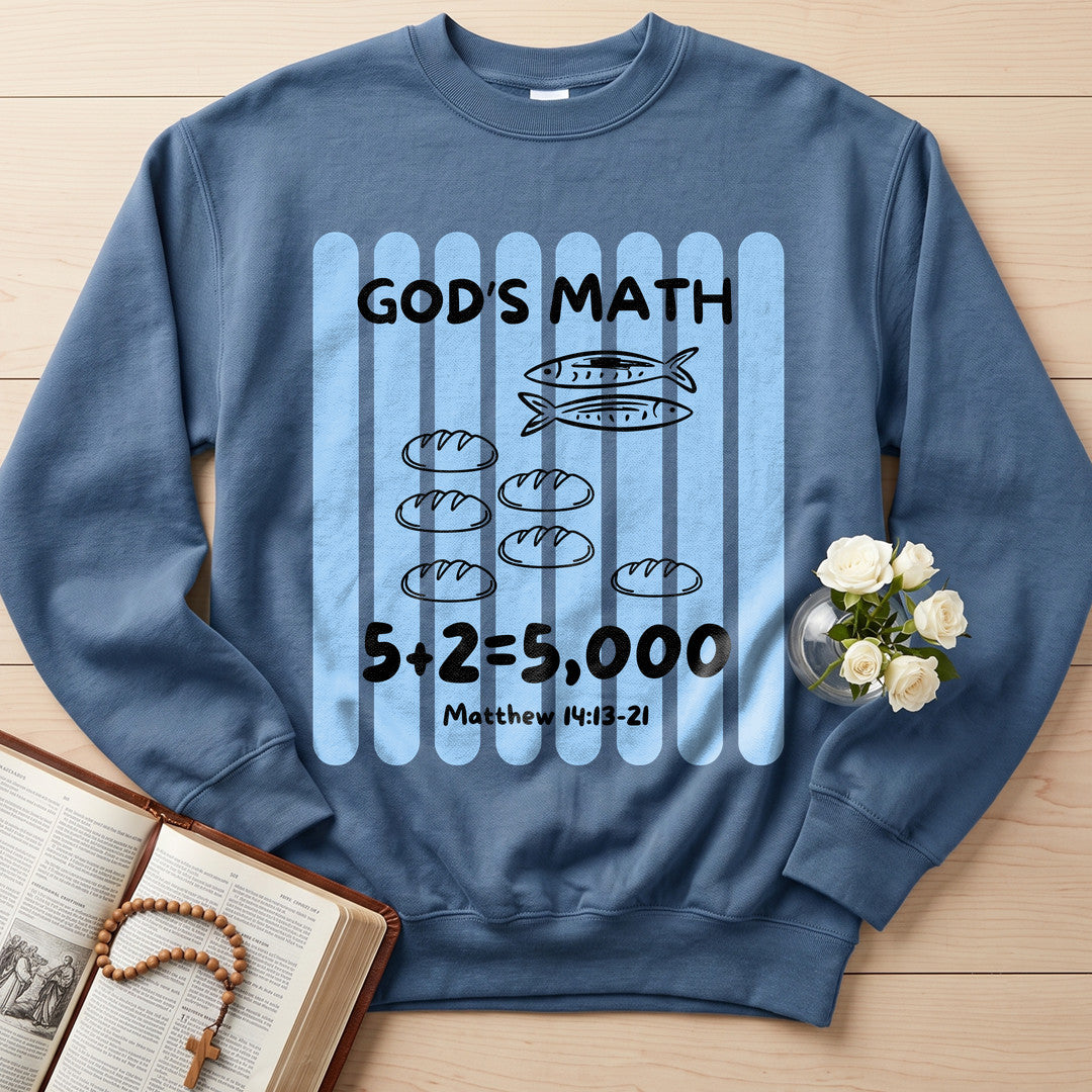 God's Math 5+2=5000 Matthew 14.13-21 01