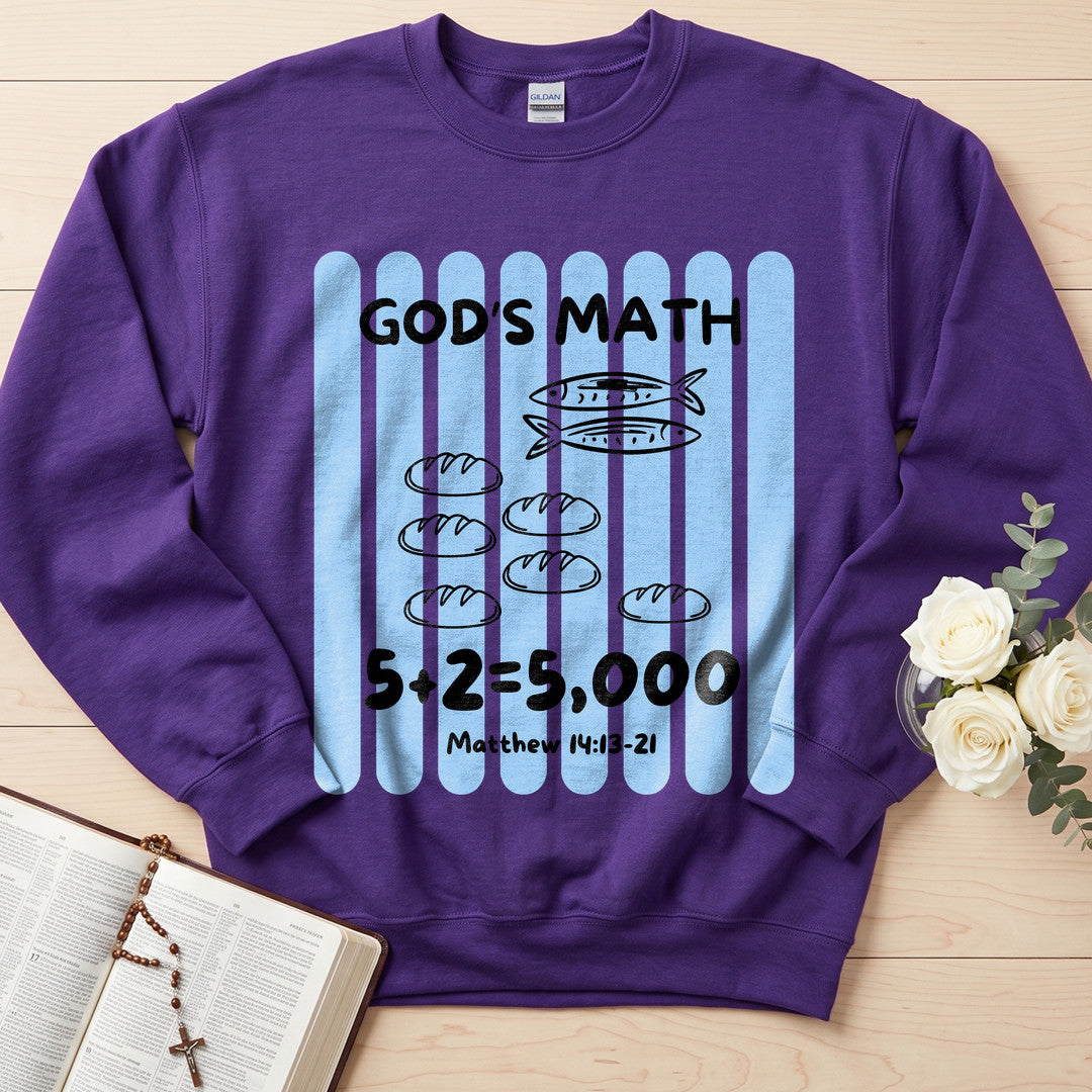 God's Math 5+2=5000 Matthew 14.13-21 01
