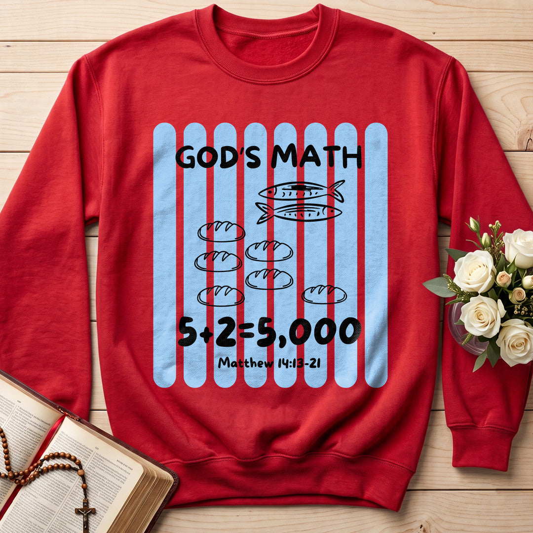 God's Math 5+2=5000 Matthew 14.13-21 01