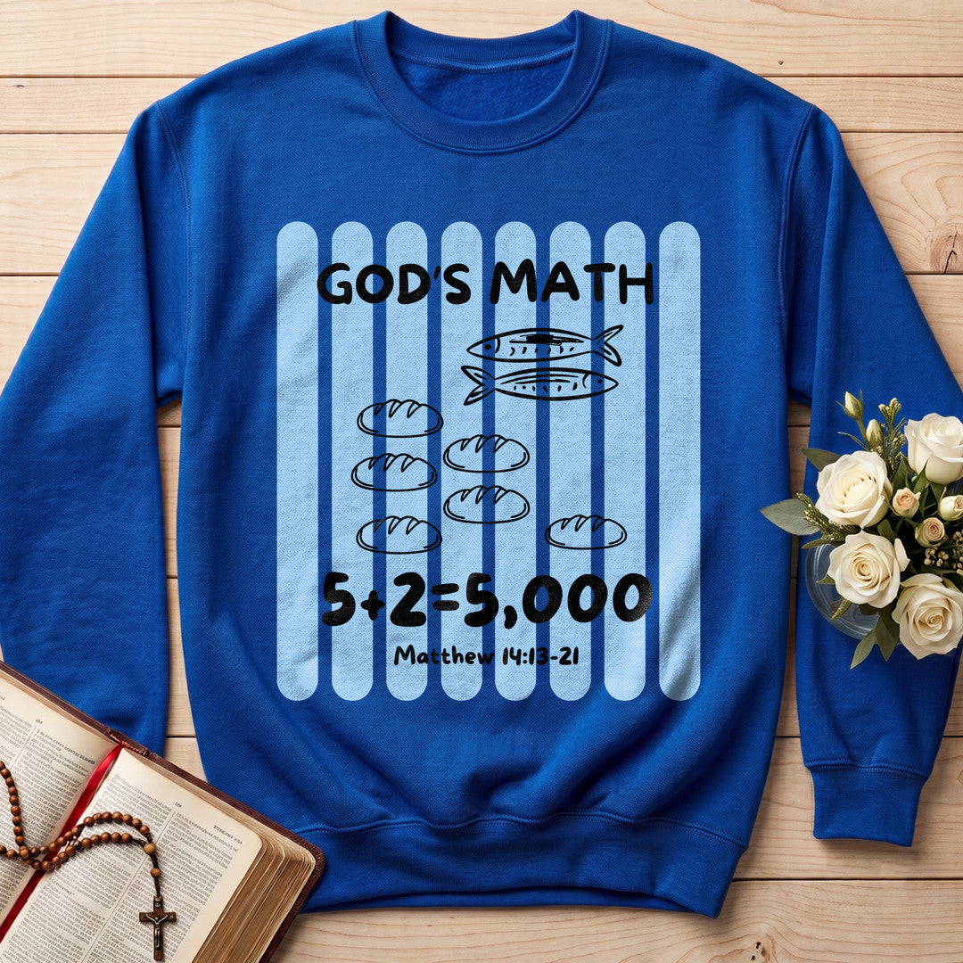 God's Math 5+2=5000 Matthew 14.13-21 01