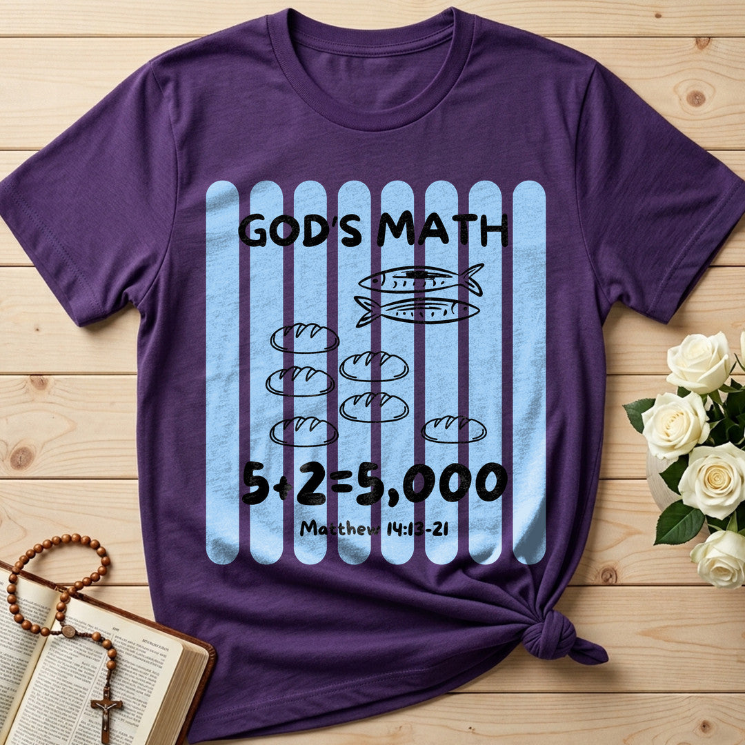 God's Math 5+2=5000 Matthew 14.13-21 01