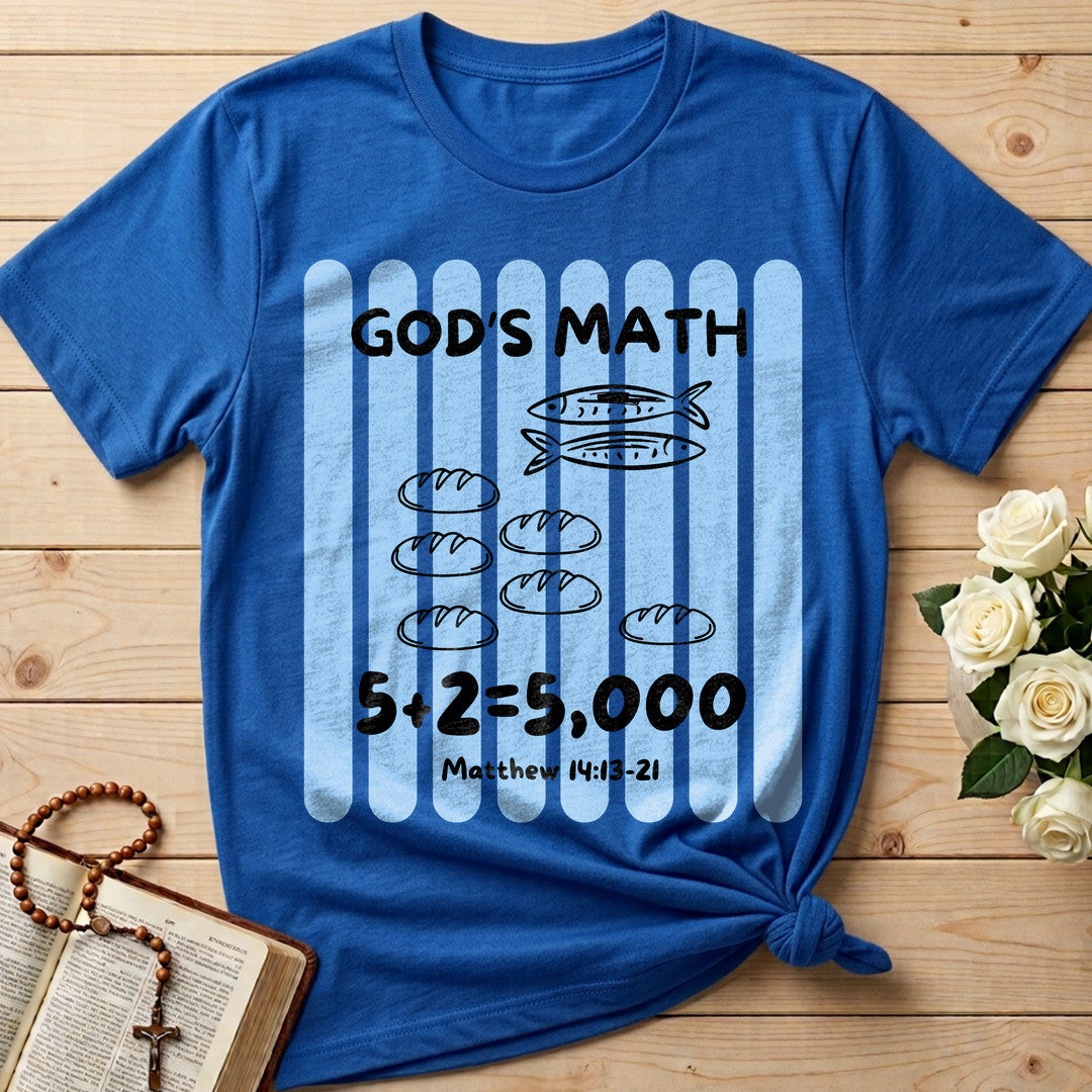 God's Math 5+2=5000 Matthew 14.13-21 01