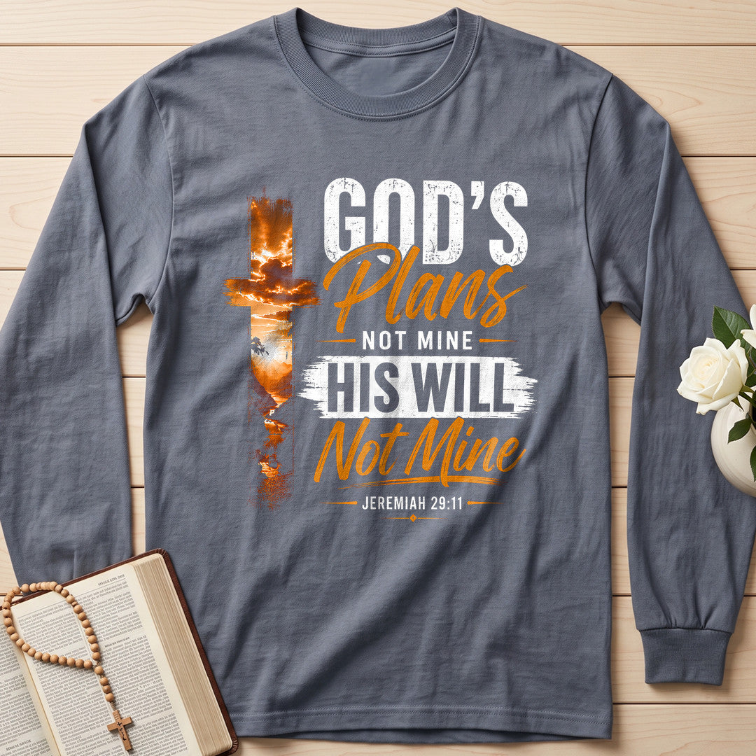 God's Plans Not Mine His Will Not Mine Jeremiah 29.11 01