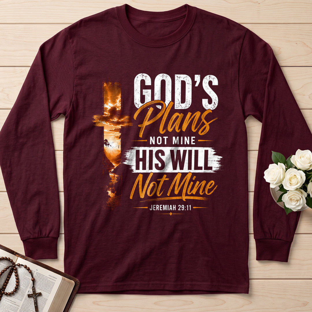 God's Plans Not Mine His Will Not Mine Jeremiah 29.11 01