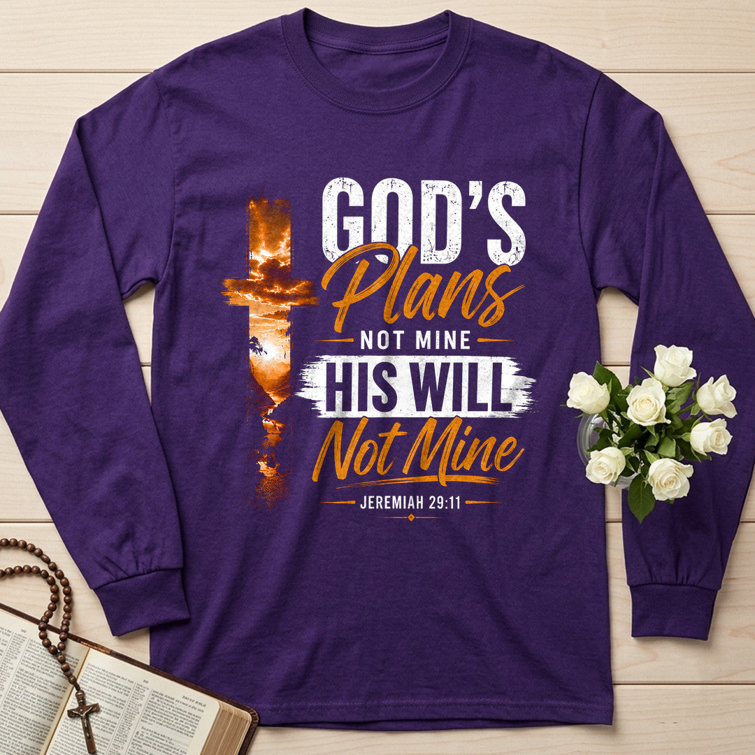 God's Plans Not Mine His Will Not Mine Jeremiah 29.11 01