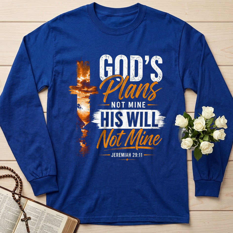 God's Plans Not Mine His Will Not Mine Jeremiah 29.11 01