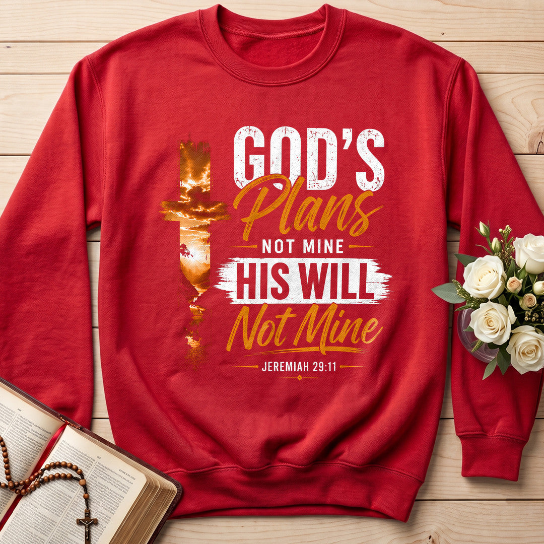 God's Plans Not Mine His Will Not Mine Jeremiah 29.11 01