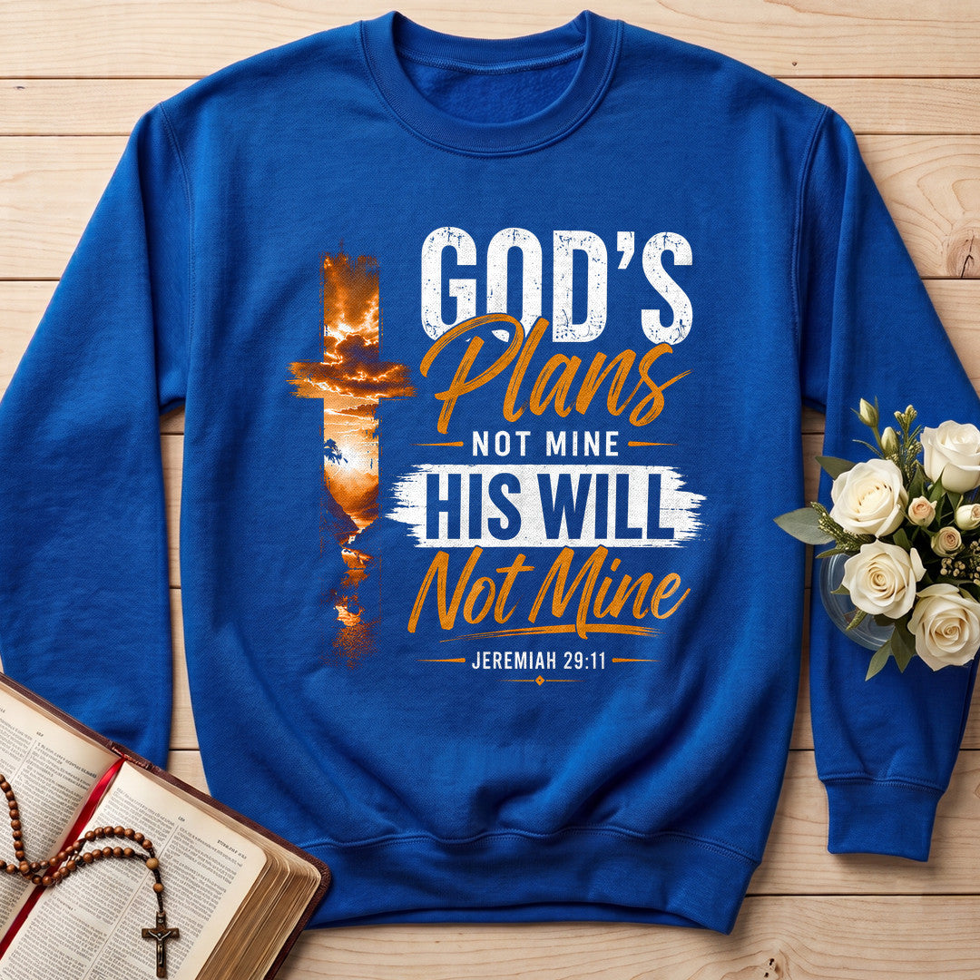 God's Plans Not Mine His Will Not Mine Jeremiah 29.11 01