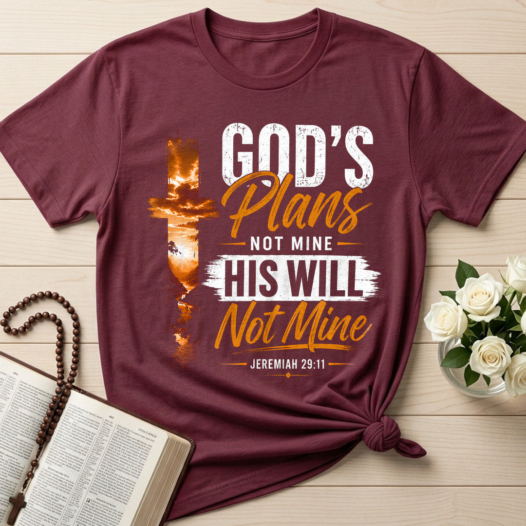 God's Plans Not Mine His Will Not Mine Jeremiah 29.11 01